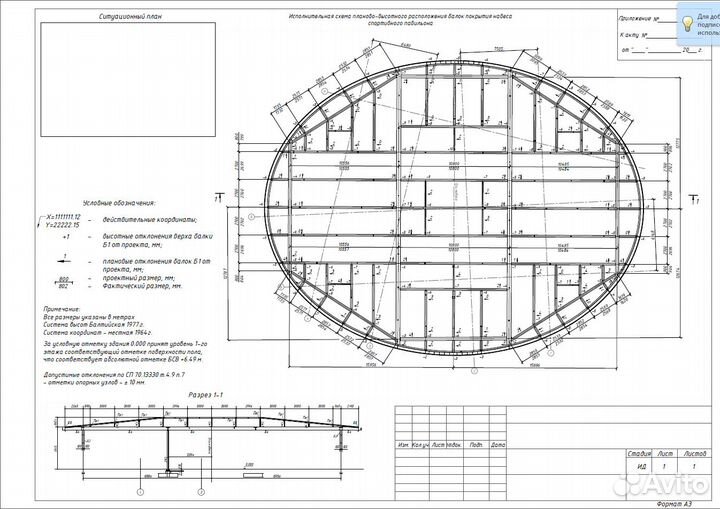 Исполнительные схемы. Исполнительная документация