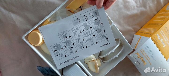 Молокоотсос medela swing flex электрический