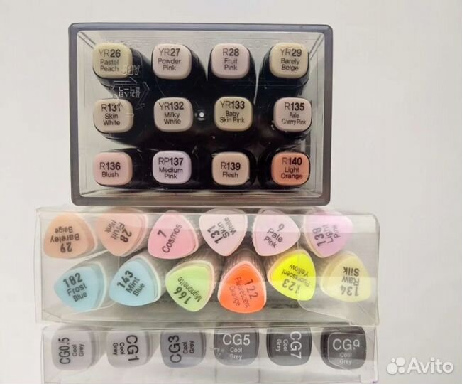 Маркеры спирт Touch, Mazari, акварельные Kuretake