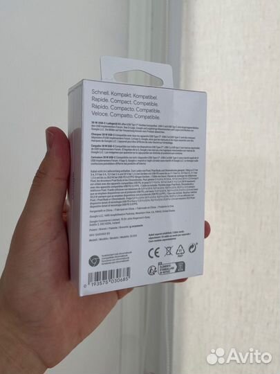 Блок Питания Google Pixel 30w USB-C Charger