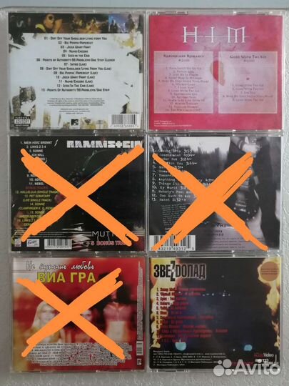 Cd диски Linkin Park HIM