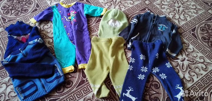 Вещи пакетом на мальчика 1,5-2 года