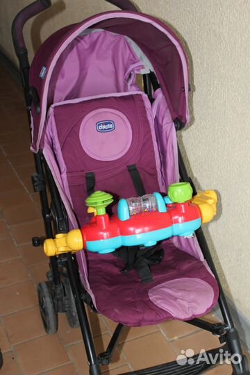 Коляска Chicco lite way c утепл. конвертом для ног