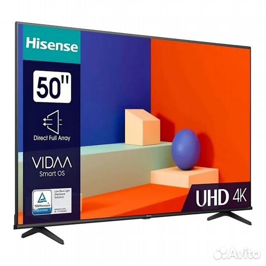 Телевизор Hisense 50A6K Black