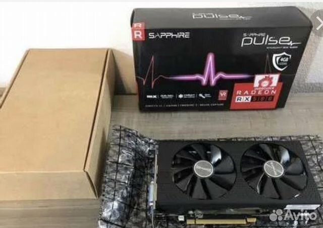 Видеокарта rx580 8gb sapphire nitro +