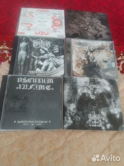 Музыкальные cd диски black metal
