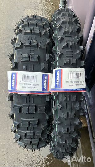 Mitas Terra Force-EF 140/80-18 желтая полоса