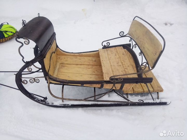 Старинные сани