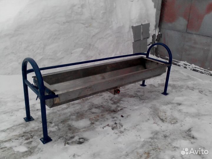 Групповая поилка с подогревом и без