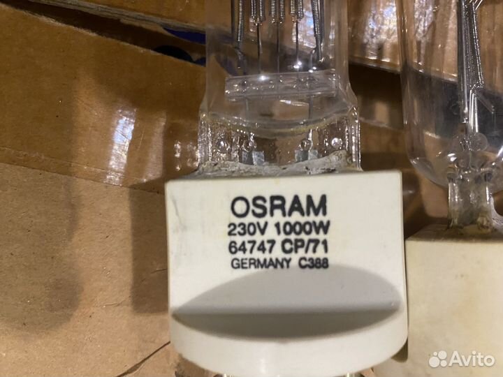 Лампа галогеновая для студийного света