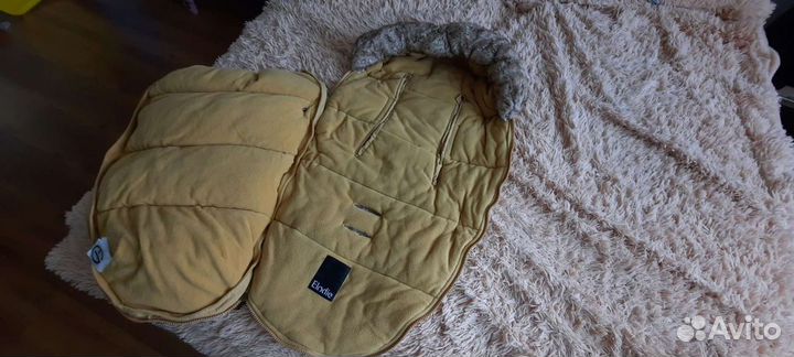 Зимний конверт в коляску