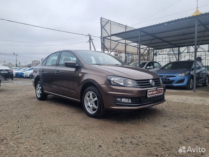 Volkswagen Polo 1.6 AT, 2018, 106 130 км