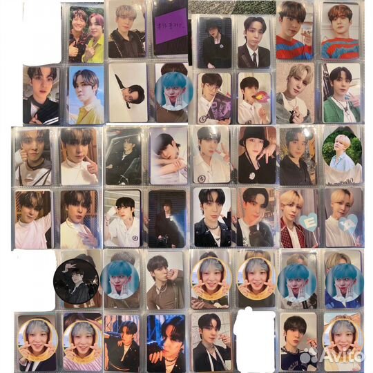 Официальные карты Ateez. Юнхо