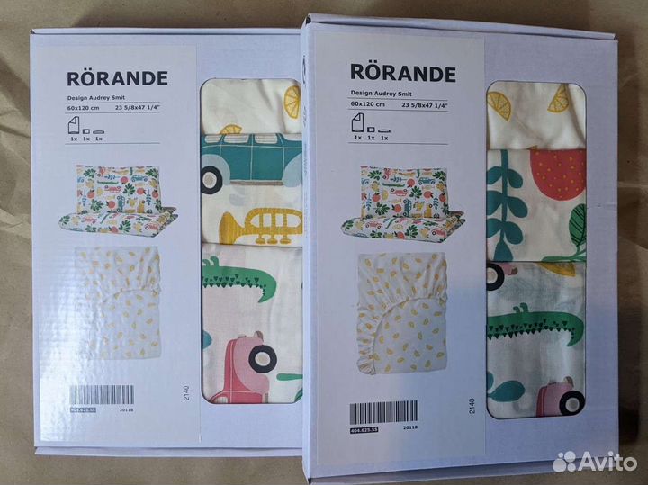 IKEA детское постельное/одеяло лен