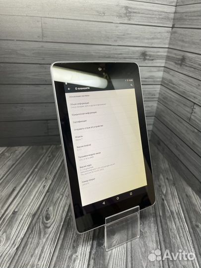 Планшет asus Nexus 7