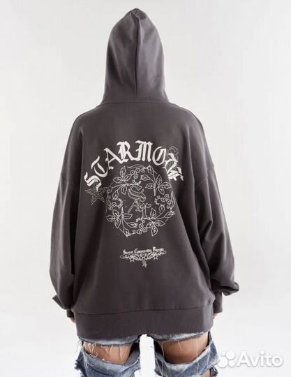 Фулл зип худи scrmerch