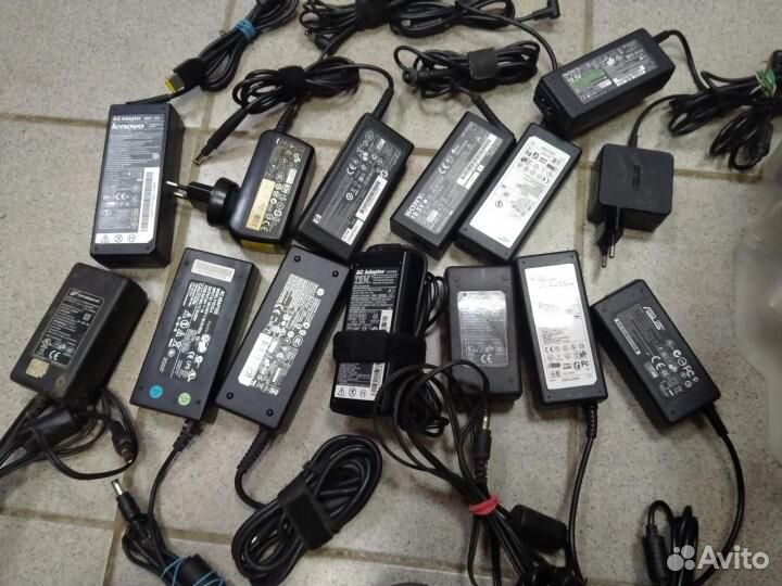 Блоки питания для ноутбуков Samsung HP dell asus
