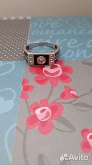 Мужская печатка. Серебро