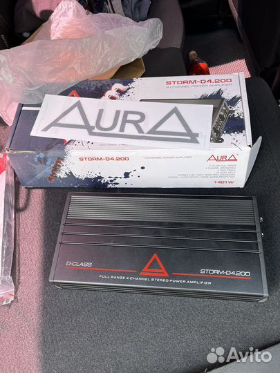 Усилитель аура шторм 4.200