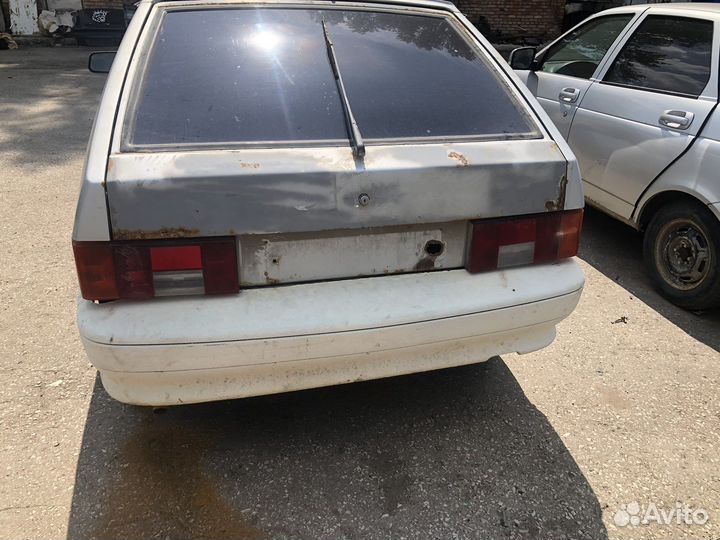 Бампер задний ваз 2114