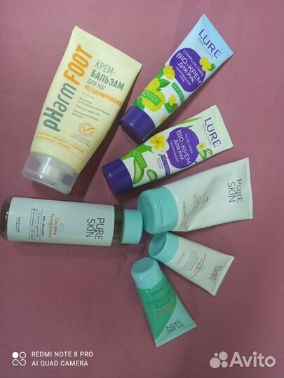 Набор косметики пакетом бу