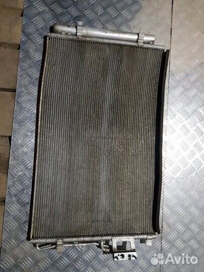 Радиатор кондиционера перед. (Hyundai Santa Fe I)