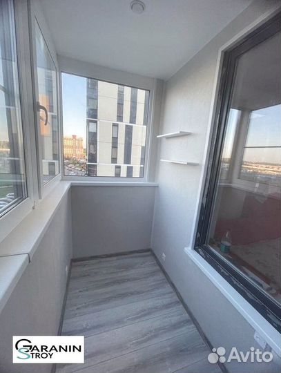 Остекление балконов с установкой