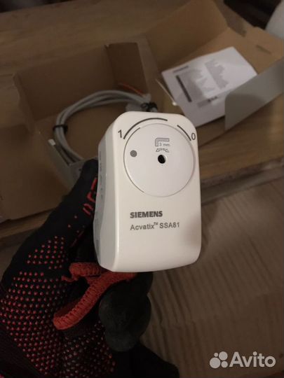 Электромоторный привод клапана Siemens SSA81