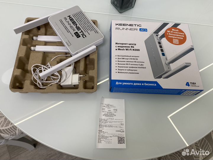 Модем Keenetik Runner 4 g