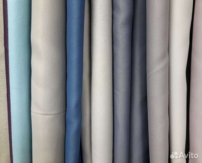 Шторы готовые, блэк-аут однотонный