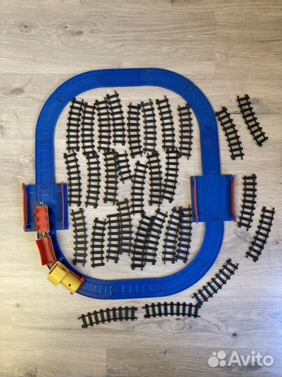 Игрушка советская железная Дорога