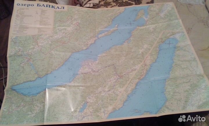 Географич и топогр. карта Котокельского озера