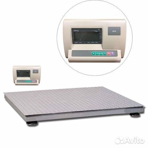 Платформенные весы складские 1,5х1,5 метра 3 тонн
