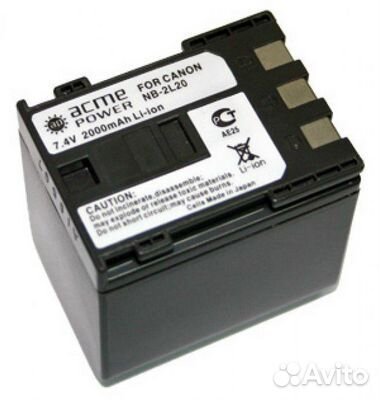 Аккумулятор AcmePower NB-2L20 для Canon MV-5i/ 5iM