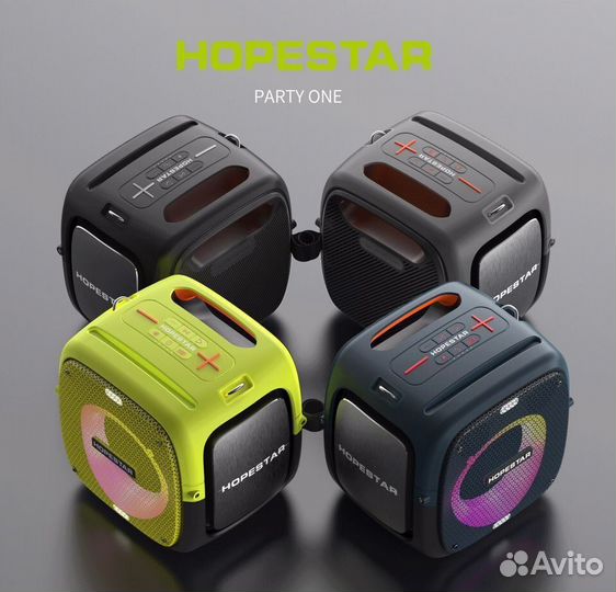 Портативная блютуз колонка Hopestar Party One