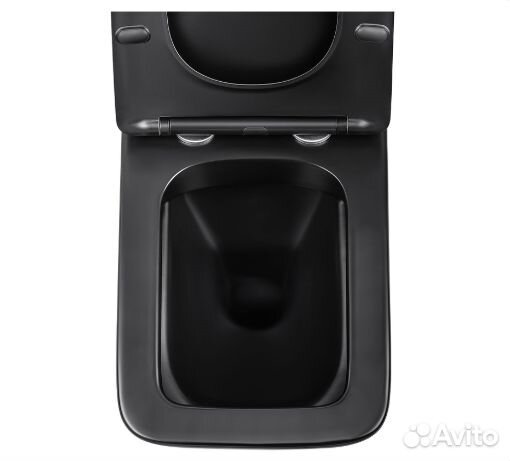 Унитаз подвесной Vincea Q-Line VT1-12MB, матовый ч