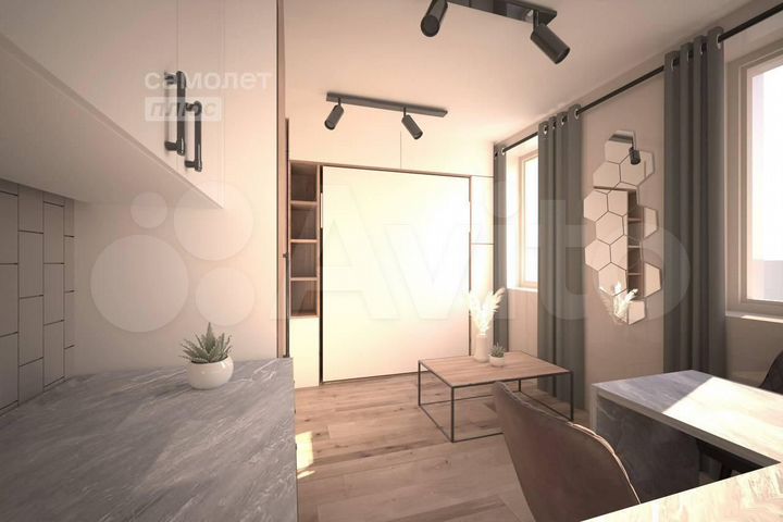 Апартаменты-студия, 20,9 м², 5/10 эт.