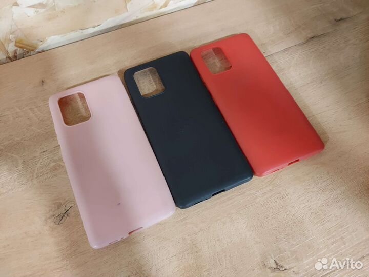Чехлы для Samsung S10 lite - 4 штуки