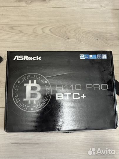 Asrock H110 Pro BTC материнская плата