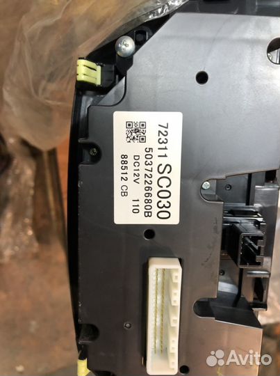 Субару Форестер 2008-2012 блок управления климат к