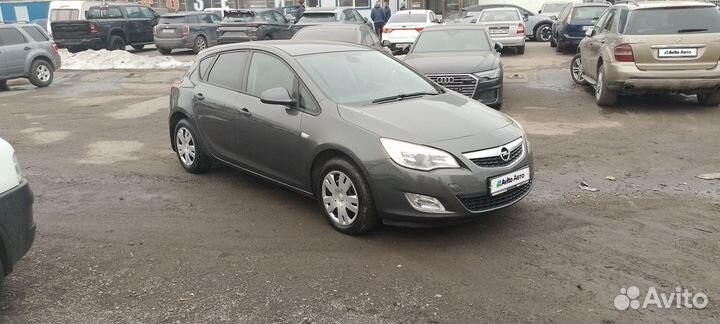 Opel Astra 1.6 МТ, 2011, 222 300 км