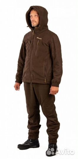 Костюм Nova Tex Якут pride флис, коричневый, р.56