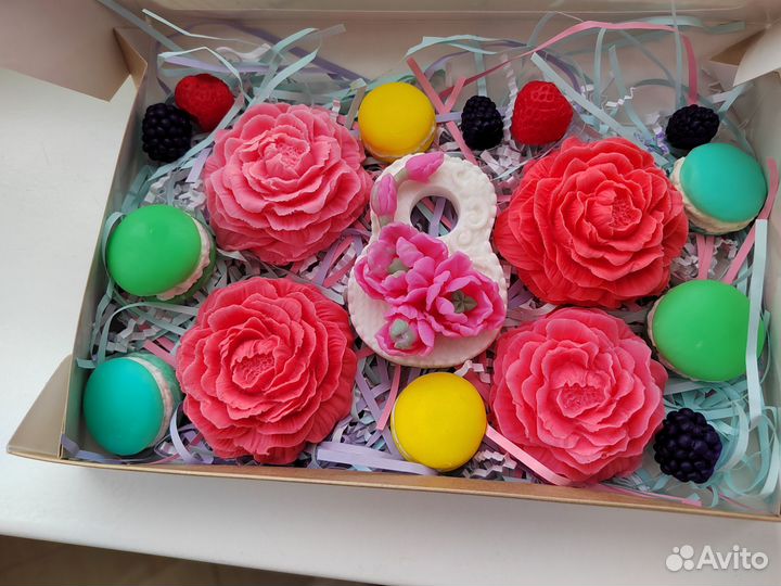 8 марта, мыло ручной работы