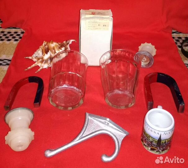 Быт Ссср.Сувениры,футляр ML,флаг Вмф,П-40Б,Siemens