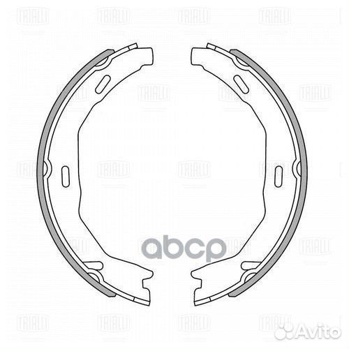 Колодки торм. для а/м Mercedes C (W204) (07)