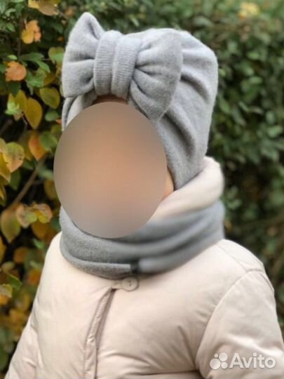 Шапка и снуд для девочки