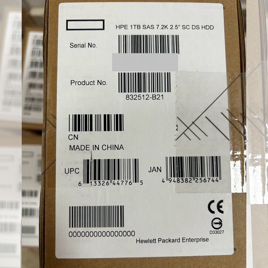 [832512-B21] Жесткий Диск Hp 1tb832983-001 G8-G10