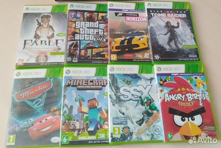 Лицензионные диски для xbox 360