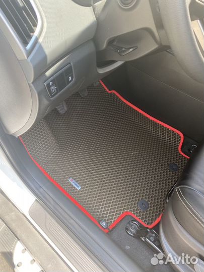 Коврики полики 3д эва с бортиками