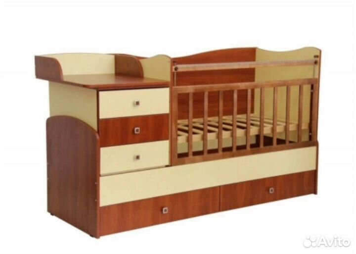 Детская кроватка трансформер 5 в 1
